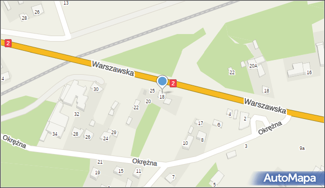Nowe Opole, Warszawska, 23, mapa Nowe Opole