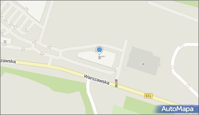 Nowy Dwór Mazowiecki, Warszawska, 30, mapa Nowy Dwór Mazowiecki