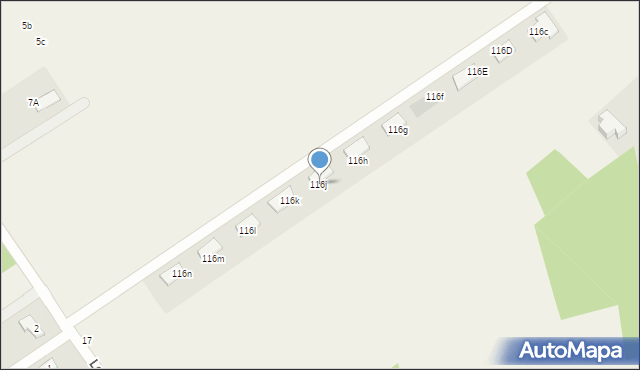 Olszewnica Stara, Warszawska, 116j, mapa Olszewnica Stara