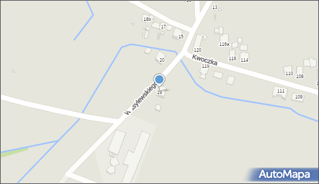 Opole, Wasylewskiego Stanisława, 19, mapa Opola