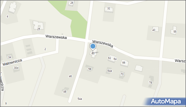 Pilchowo, Warszewska, 60, mapa Pilchowo