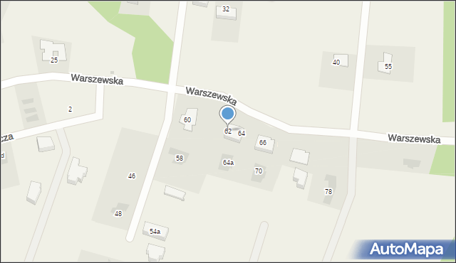 Pilchowo, Warszewska, 62, mapa Pilchowo