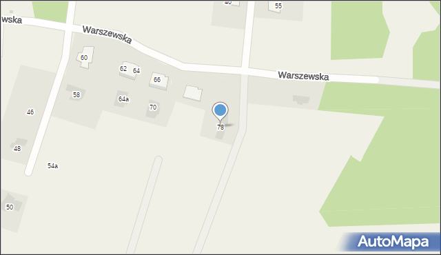 Pilchowo, Warszewska, 78, mapa Pilchowo