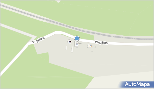 Pisz, Wąglicka, 26, mapa Pisz