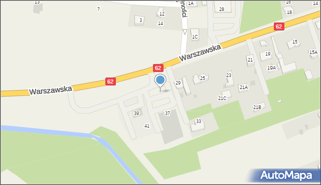 Pomiechówek, Warszawska, 37, mapa Pomiechówek