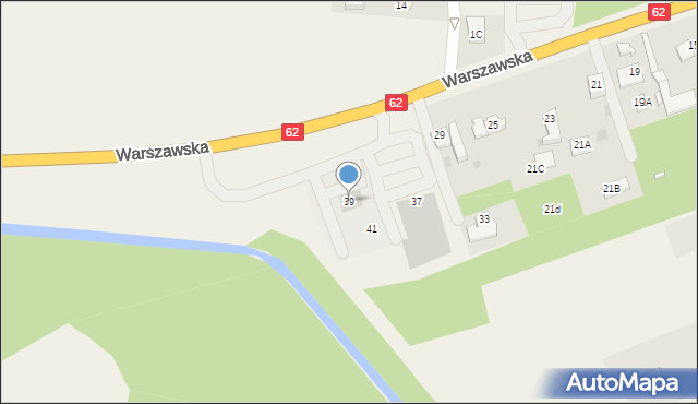 Pomiechówek, Warszawska, 39, mapa Pomiechówek