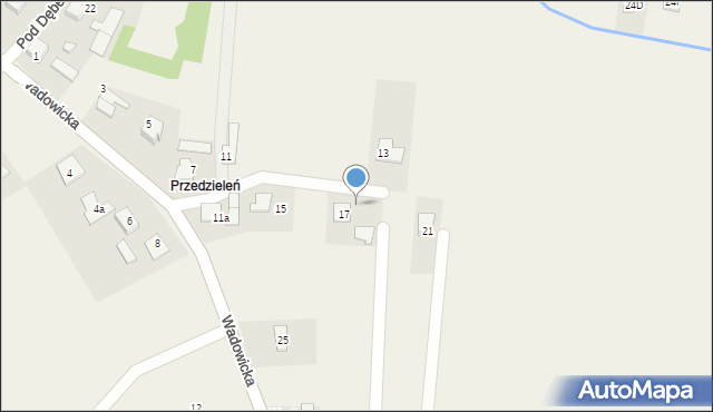 Poręba Wielka, Wadowicka, 19, mapa Poręba Wielka