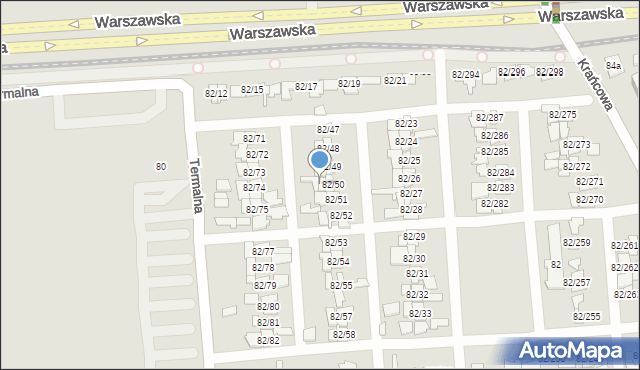 Poznań, Warszawska, 82/67, mapa Poznania