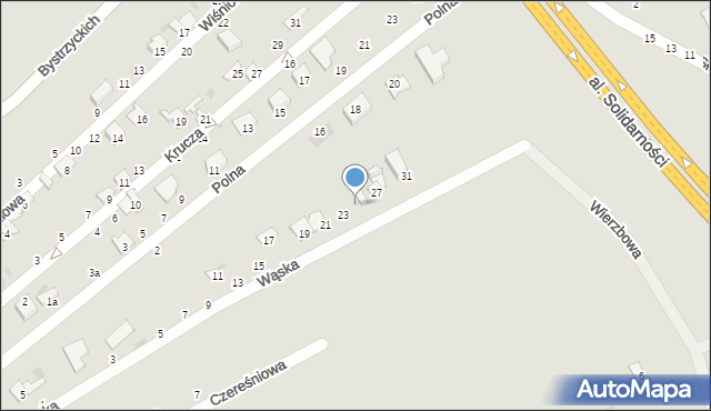 Przemyśl, Wąska, 25, mapa Przemyśla