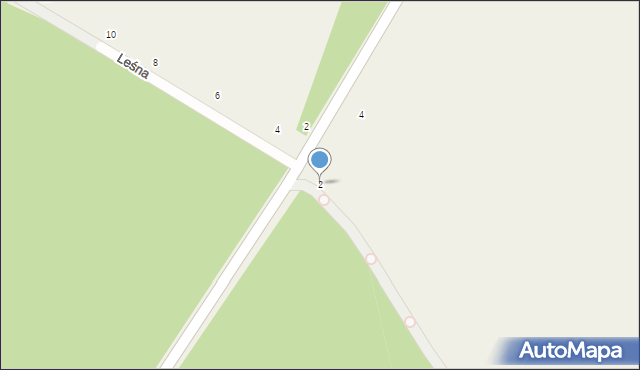 Psucin, Warszawska, 2, mapa Psucin