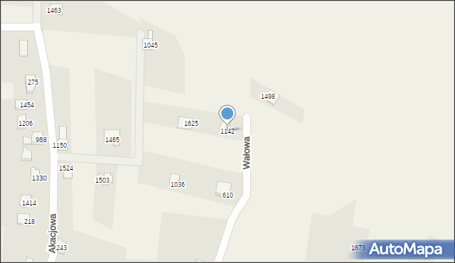 Radziechowy, Wałowa, 1142, mapa Radziechowy