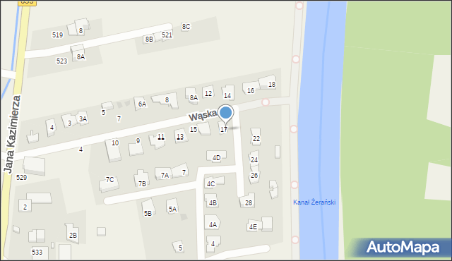 Rembelszczyzna, Wąska, 18, mapa Rembelszczyzna