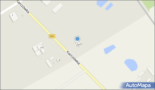 Rypin, Warszawska, 115, mapa Rypin
