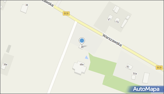 Serokomla, Warszawska, 48, mapa Serokomla