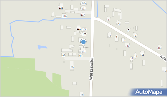 Skarżysko-Kamienna, Warszawska, 103, mapa Skarżysko-Kamienna
