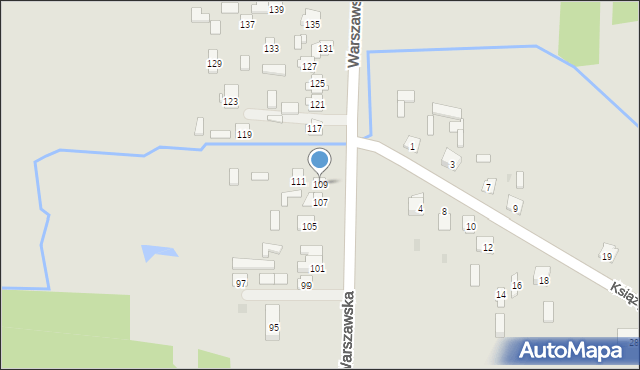 Skarżysko-Kamienna, Warszawska, 109, mapa Skarżysko-Kamienna