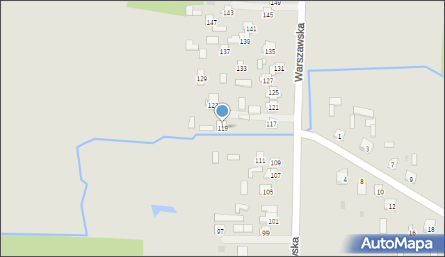 Skarżysko-Kamienna, Warszawska, 119, mapa Skarżysko-Kamienna