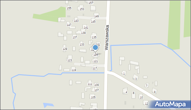 Skarżysko-Kamienna, Warszawska, 125, mapa Skarżysko-Kamienna