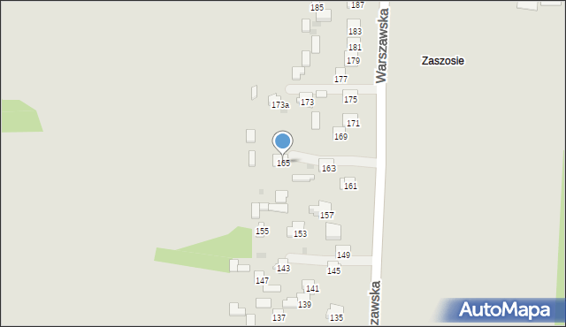 Skarżysko-Kamienna, Warszawska, 165, mapa Skarżysko-Kamienna