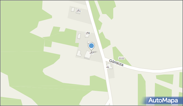 Skrzyszów, Wallacha Roberta, ks., 157, mapa Skrzyszów