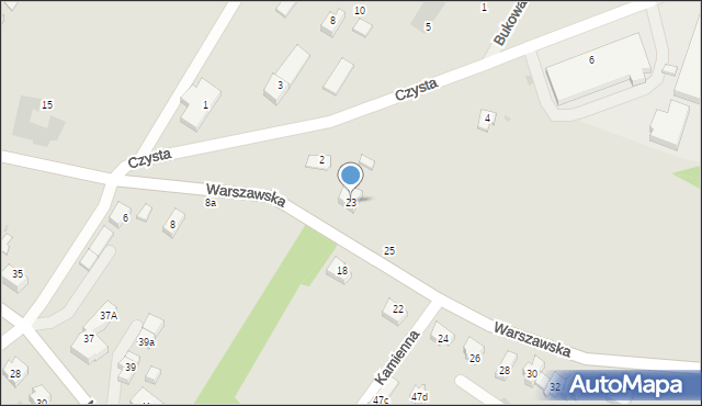 Sobótka, Warszawska, 23, mapa Sobótka