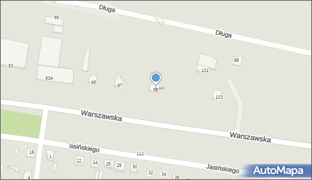 Sochaczew, Warszawska, 99, mapa Sochaczew