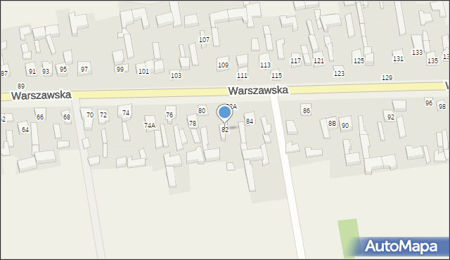 Sokolniki, Warszawska, 82, mapa Sokolniki