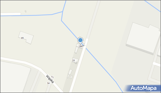 Sokołów, Wąska, 24A, mapa Sokołów
