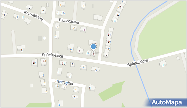 Środa Śląska, Waniliowa, 1, mapa Środa Śląska