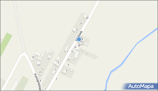 Stradunia, Wałowa, 16, mapa Stradunia