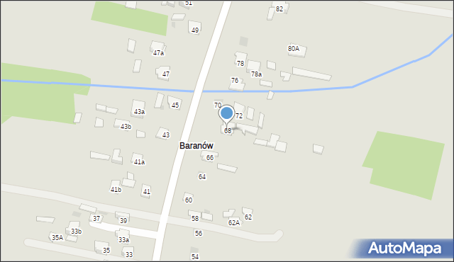 Suchedniów, Warszawska, 68, mapa Suchedniów