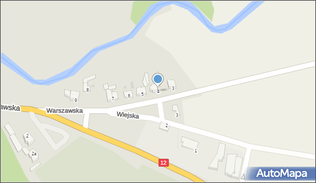 Szprotawa, Warszawska, 4, mapa Szprotawa