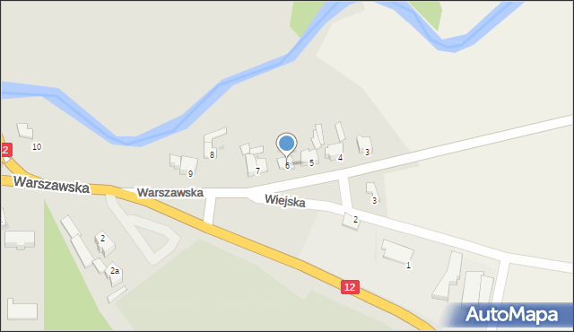 Szprotawa, Warszawska, 6, mapa Szprotawa