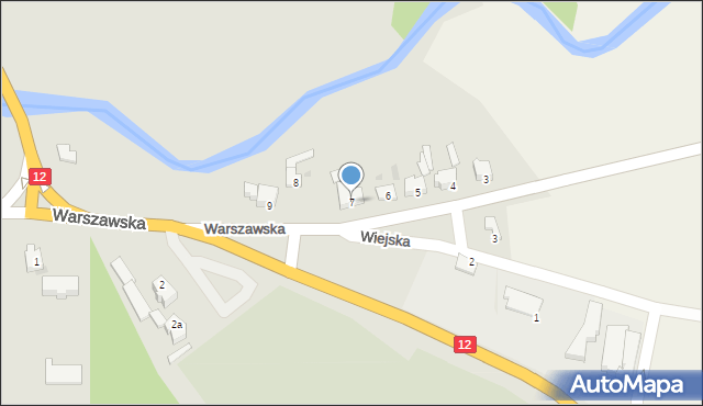 Szprotawa, Warszawska, 7, mapa Szprotawa