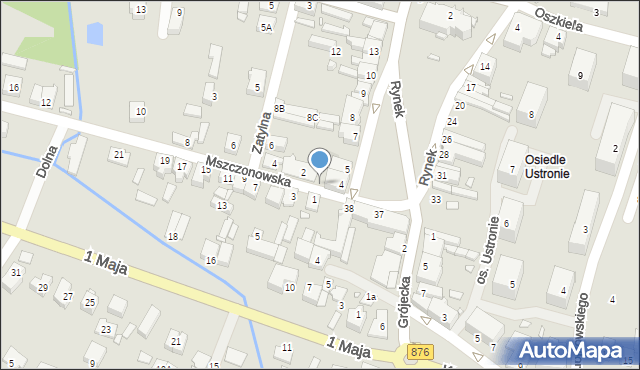 Tarczyn, Warszawska, 11x, mapa Tarczyn