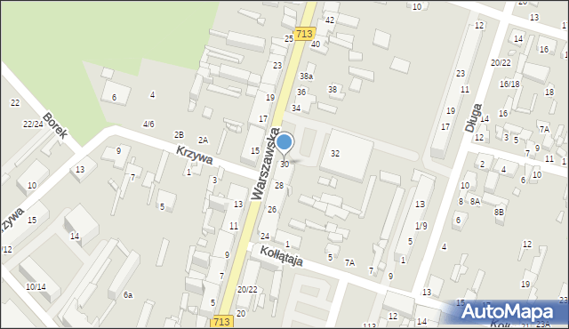 Tomaszów Mazowiecki, Warszawska, 30, mapa Tomaszów Mazowiecki