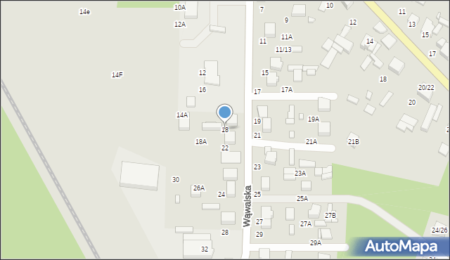 Tomaszów Mazowiecki, Wąwalska, 18, mapa Tomaszów Mazowiecki
