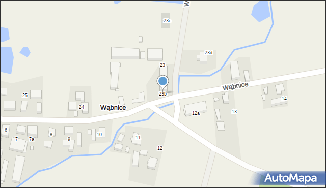 Wąbnice, Wąbnice, 23b, mapa Wąbnice