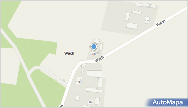 Wach, Wach, 158, mapa Wach