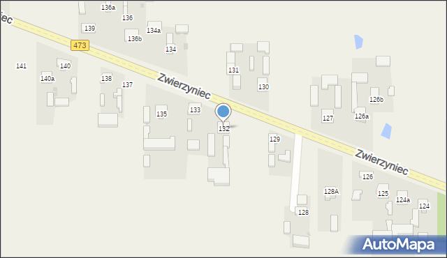 Wadlew, Wadlew, 132, mapa Wadlew