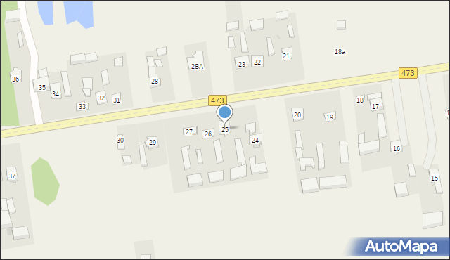Wadlew, Wadlew, 25, mapa Wadlew