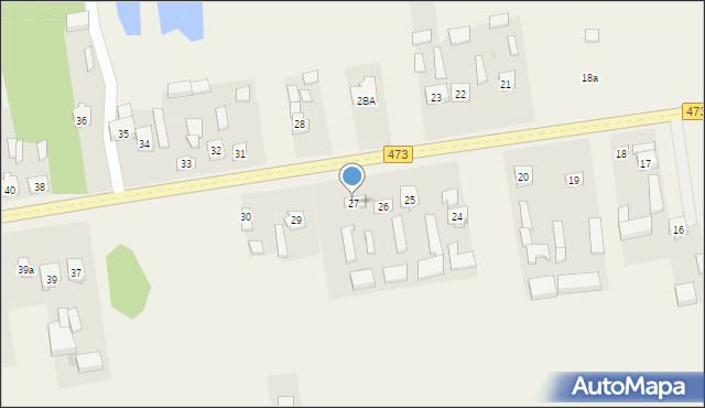 Wadlew, Wadlew, 27, mapa Wadlew