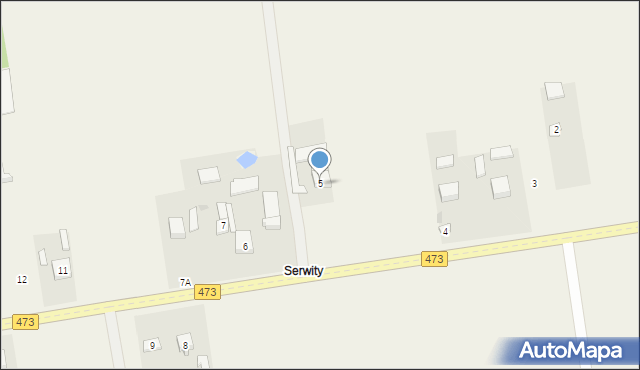 Wadlew, Wadlew, 5, mapa Wadlew