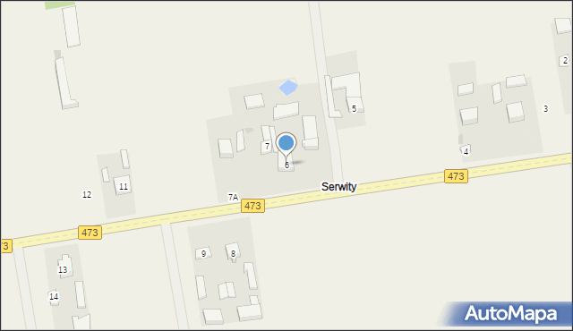 Wadlew, Wadlew, 6, mapa Wadlew