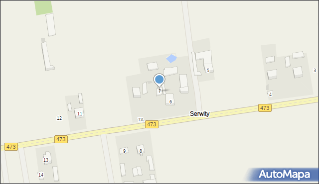 Wadlew, Wadlew, 7, mapa Wadlew
