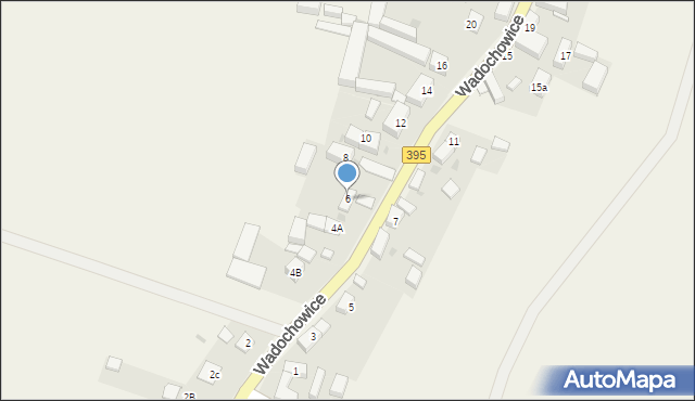Wadochowice, Wadochowice, 6, mapa Wadochowice