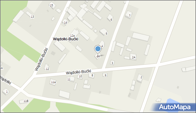 Wądołki-Bućki, Wądołki-Bućki, 4A, mapa Wądołki-Bućki