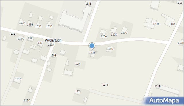Wadowice Górne, Wadowice Górne, 127b, mapa Wadowice Górne