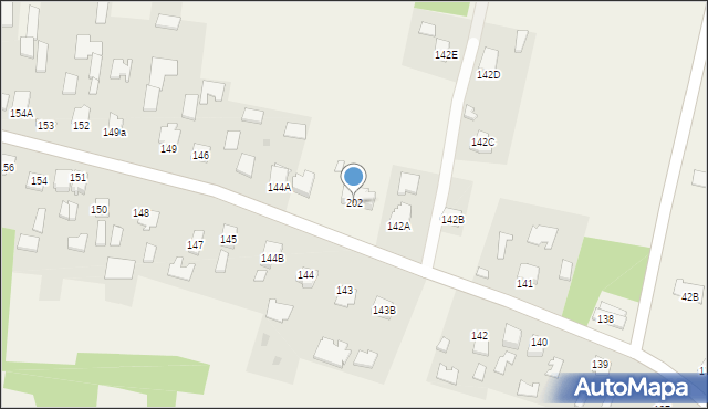 Wadowice Górne, Wadowice Górne, 202, mapa Wadowice Górne