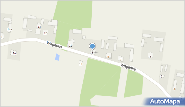 Waganka, Waganka, 9, mapa Waganka